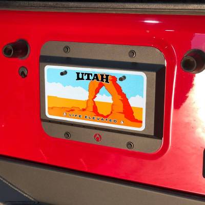 Artec Industries - Artec JK Spare Tire Delete Kit Powdercoat Aluminum - Image 2