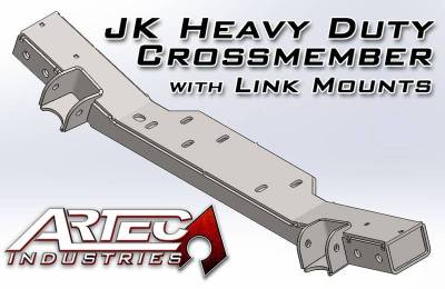 Artec Industries - Artec JK HD CrossmemberW/Link Mounts 12-17 Wrangler JK - Image 1