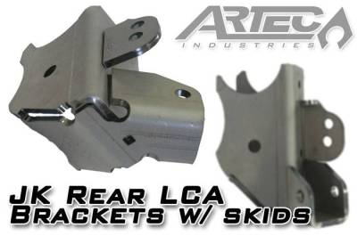 Artec Industries - Artec JK Rear LCA Brackets W/Skids - Image 1