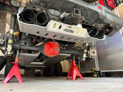 Artec Industries - Artec JLU Magnaflow Muffler and Tip Skid - 4 Door 392 Hemi Aluminum - Image 5