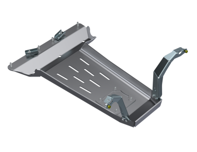 Artec Industries - Artec JLU Oil Skid Only With Oil Door - 4 Door 392 Hemi Aluminum - Image 2