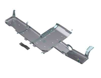 Artec Industries - Artec JLU Full Bellypan With Oil Door 4 Door 3.6L Aluminum 18-Up - Image 1