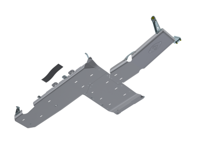 Artec Industries - Artec JLU Full Bellypan With Oil Door 4 Door 3.6L Aluminum 18-Up - Image 2