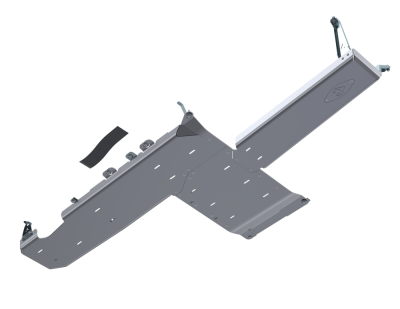 Artec Industries - Artec JLU Full Bellypan With Oil Door - 4 Door 2.0L Aluminum 18-Present - Image 2