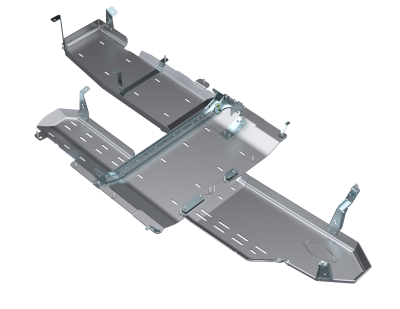 Artec Industries - Artec JLU Full Bellypan With Oil Door -  4 Door 3.0L Diesel Aluminum - Image 1