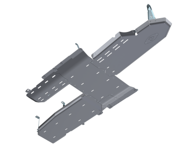 Artec Industries - Artec JLU Full Bellypan With Oil Door -  4 Door 3.0L Diesel Aluminum - Image 3
