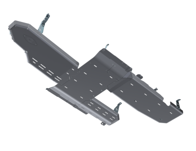 Artec Industries - Artec JLU Full Bellypan With Oil Door -  4 Door 3.0L Diesel Aluminum - Image 4