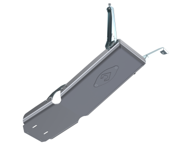 Artec Industries - Artec JLU Oil Skid Only With Oil Door -  2 and 4 Door 3.6L Aluminum 21-Present - Image 1