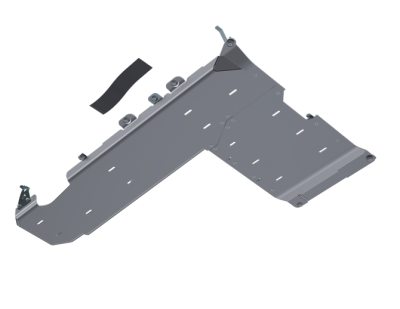 Artec Industries - Artec JLU T-Case/Fuel Skid Kit Only - 4 Door 3.6L Aluminum PRE-2018 - Image 2