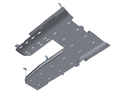 Artec Industries - Artec JLU T-Case/Fuel Skid/ DPF Only -  4 Door 3.0L Diesel Aluminum - Image 3