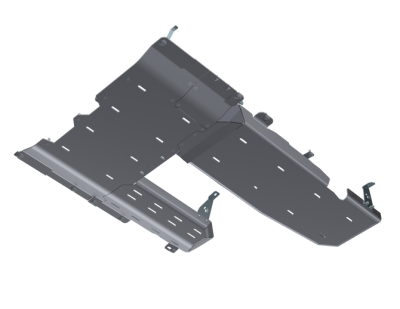 Artec Industries - Artec JLU T-Case/Fuel Skid/ DPF Only -  4 Door 3.0L Diesel Aluminum - Image 4