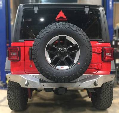 Artec Industries - Artec NightHawk Jeep JL Rear Bumper Bare - Image 1