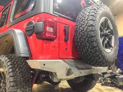 Artec Industries - Artec NightHawk Jeep JL Rear Bumper Bare - Image 2