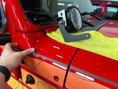 Artec Industries - Artec JL-JT A-Pillar Single Surface Light Mount - Image 1