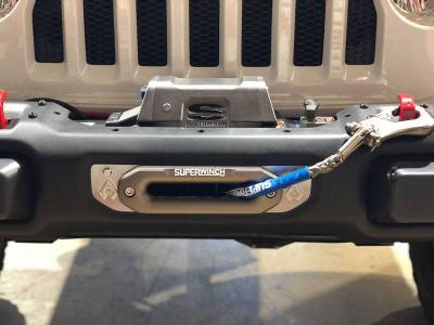 Artec Industries - Artec Jeep JL Steel Bumper Winch Plate Wrangler JL and Gladiator - Image 2