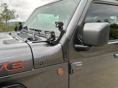 Artec Industries - Artec JL-JT 392 Mojave A-Pillar Dual Surface Light Mount - Image 5