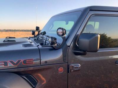 Artec Industries - Artec JL-JT 392 Mojave A-Pillar Dual Surface Light Mount - Image 6