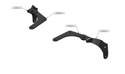 Artec Industries - Artec JL-JT 392 Mojave A-Pillar Single Surface Light Mount - Image 3