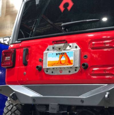 Artec Industries - Artec JL Spare Tire Delete Kit V2 - Powdercoated Aluminum - Image 3