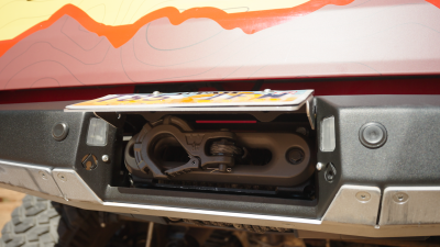 Artec Industries - Artec Jeep High Clearance Rear Bumper Winch Fairlead Mounting Bracket - Image 2