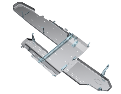 Artec Industries - Artec JT Gladiator Full Bellypan With Oil Door - 3.0L Diesel Aluminum - Image 4