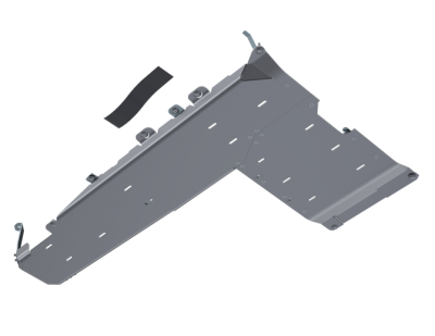 Artec Industries - Artec JT Gladiator T-Case/Fuel Skid Kit Only - 3.6L Aluminum - Image 2