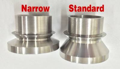 Artec Industries - Artec Short 7/8 Inch High Misalignment Spacers SS 3/4 Inch Pair - Image 2