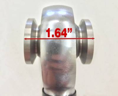 Artec Industries - Artec Short 7/8 Inch High Misalignment Spacers SS 3/4 Inch Pair - Image 3