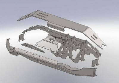 Artec Industries - Artec Dana 60 Full Hydro Mounting Kit: Dodge - Ultimate Arms for Reid Knuckles - Image 2