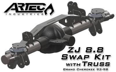 Artec Industries - Artec ZJ 8.8 Swap Kit W/Truss 93-98 Jeep Grand Cherokee - Image 2