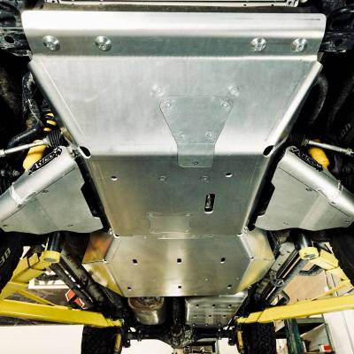 Artec Industries - Artec Toyota 4-Runner 5th Gen Full Skid Plate System - A-arm Bellypan Fuel - Image 4