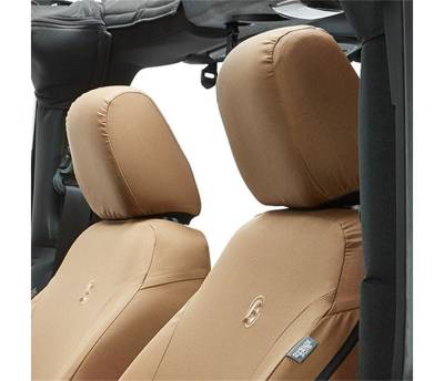 Bestop - Bestop Seat Covers - Jeep '07-12 Wrangler JK; Front (Tan) - Image 2