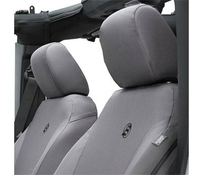 Bestop - Bestop Seat Covers - Jeep '07-12 Wrangler JK; Front (Charcoal) - Image 2