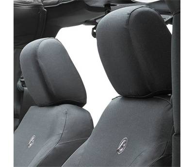 Bestop - Bestop Seat Covers - Jeep '07-12 Wrangler JK; Front (Black Diamond) - Image 2