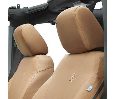 Bestop - Bestop Seat Covers - Jeep '13-18 Wrangler JK; Front (Tan) - Image 2