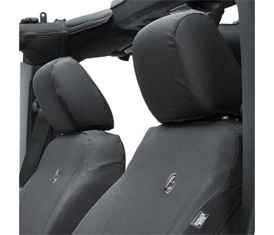 Bestop - Bestop Seat Covers - Jeep '13-18 Wrangler JK; Front (Black Diamond) - Image 2