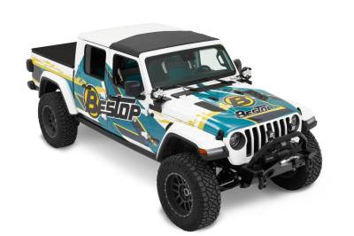 Bestop - Bestop Sunrider for Hardtop - Jeep '20-26 Gladiator / '18-26 Wrangler JL (Black Diamond) - Image 6