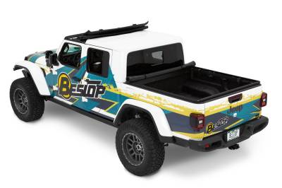 Bestop - Bestop Supertop for Truck 2 Tonneau - '20-26 Gladiator; For 5 ft. bed; Supertop for Truck 2 Required (Black Diamond) - Image 4