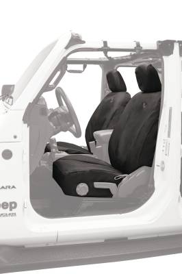 Bestop - Bestop Seat Covers - Jeep '20-26 Gladiator / '18-2026 Wrangler JL 4-Door; Front (Black Diamond) - Image 2