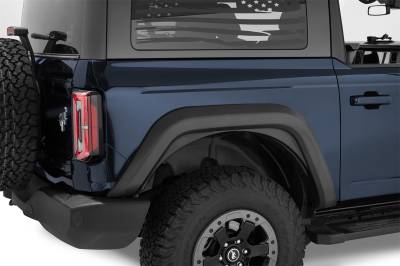 Bestop - Bestop Bronco Fender Flares - '21-26 Bronco (Color: Black; Number of Doors: 2-Door) - Image 3