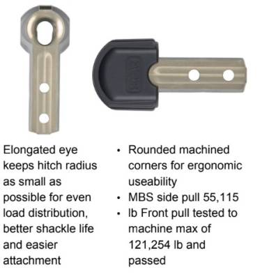 ARB 4x4 Accessories - ARB 4x4 Accessories Forged Recovery Hitch - 10100080 - Image 4