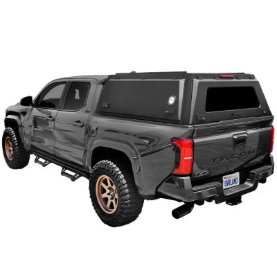 Overland Vehicle Systems - Expedition - Truck Cap W/Full Wing Doors, Front and Rear Windows & 3rd Brake Light - Image 2