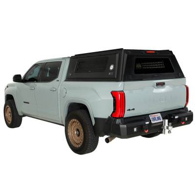 Overland Vehicle Systems - Expedition - Truck Cap W/Full Wing Window Doors, Front and Rear Windows & 3rd Brake Light - Image 2