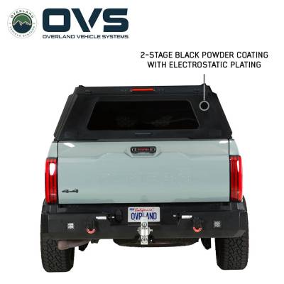 Overland Vehicle Systems - Expedition - Truck Cap W/Full Wing Window Doors, Front and Rear Windows & 3rd Brake Light - Image 6