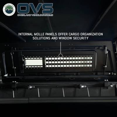 Overland Vehicle Systems - Expedition - Truck Cap W/Full Wing Window Doors, Front and Rear Windows & 3rd Brake Light - Image 7