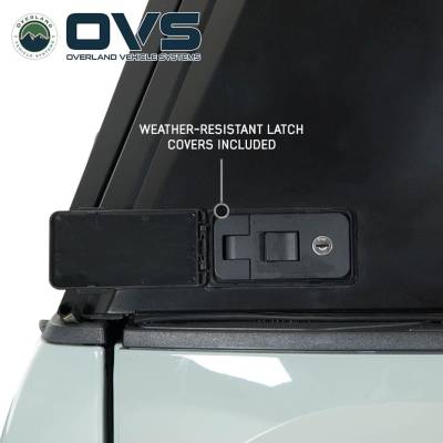 Overland Vehicle Systems - Expedition - Truck Cap W/Full Wing Window Doors, Front and Rear Windows & 3rd Brake Light - Image 9