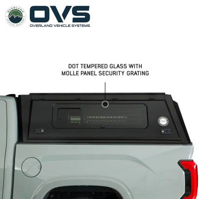 Overland Vehicle Systems - Expedition - Truck Cap W/Full Wing Window Doors, Front and Rear Windows & 3rd Brake Light - Image 10