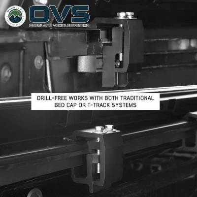 Overland Vehicle Systems - Expedition - Truck Cap W/Full Wing Window Doors, Front and Rear Windows & 3rd Brake Light - Image 18