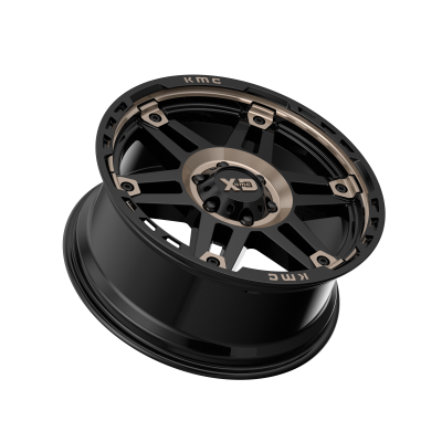 XD SERIES WHEELS - 20 x 9 XD  SPY II SATIN BLACK W/ DARK TINT - 6X4.5 - 5.71" BS - Image 3