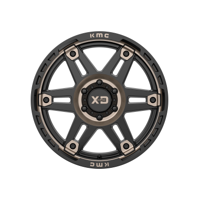 XD SERIES WHEELS - 20 x 9 XD  SPY II SATIN BLACK W/ DARK TINT - 6X4.5 - 5.71" BS - Image 4